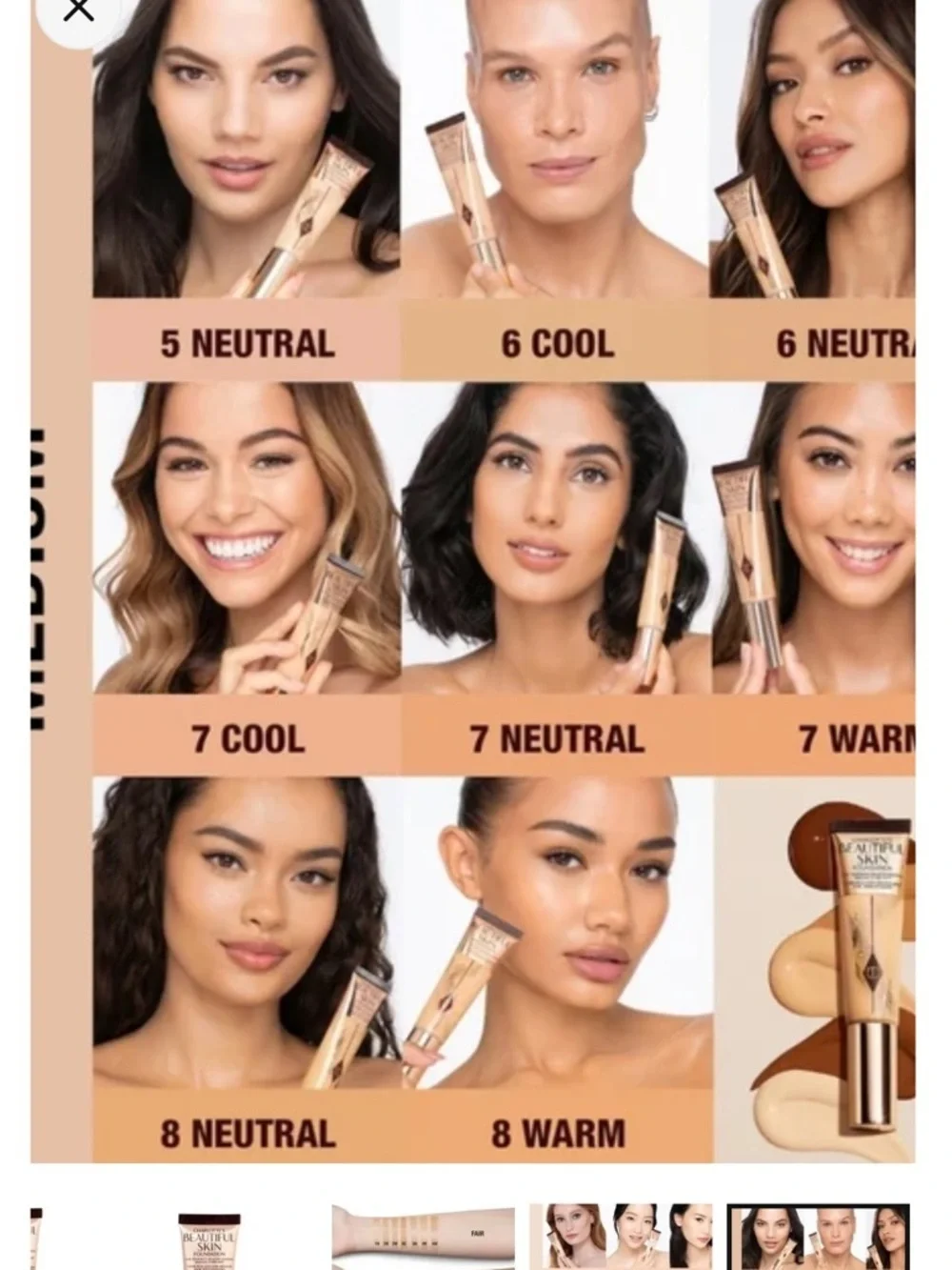 Charlotte's Beautiful Skin Foundation - 3 Cool